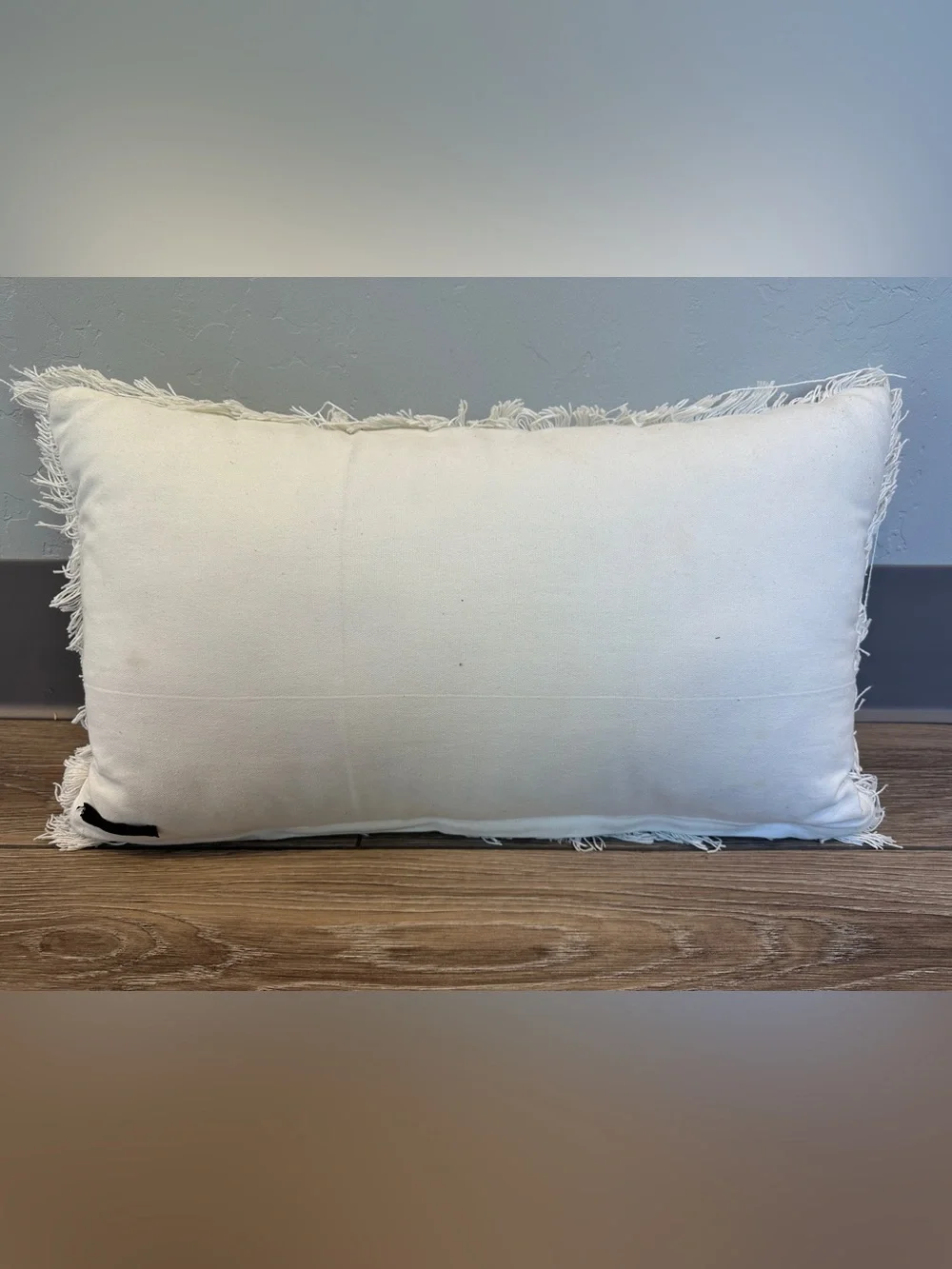 Magachoni Applique Ghost Accent Pillow White and Gray SO CUTE
